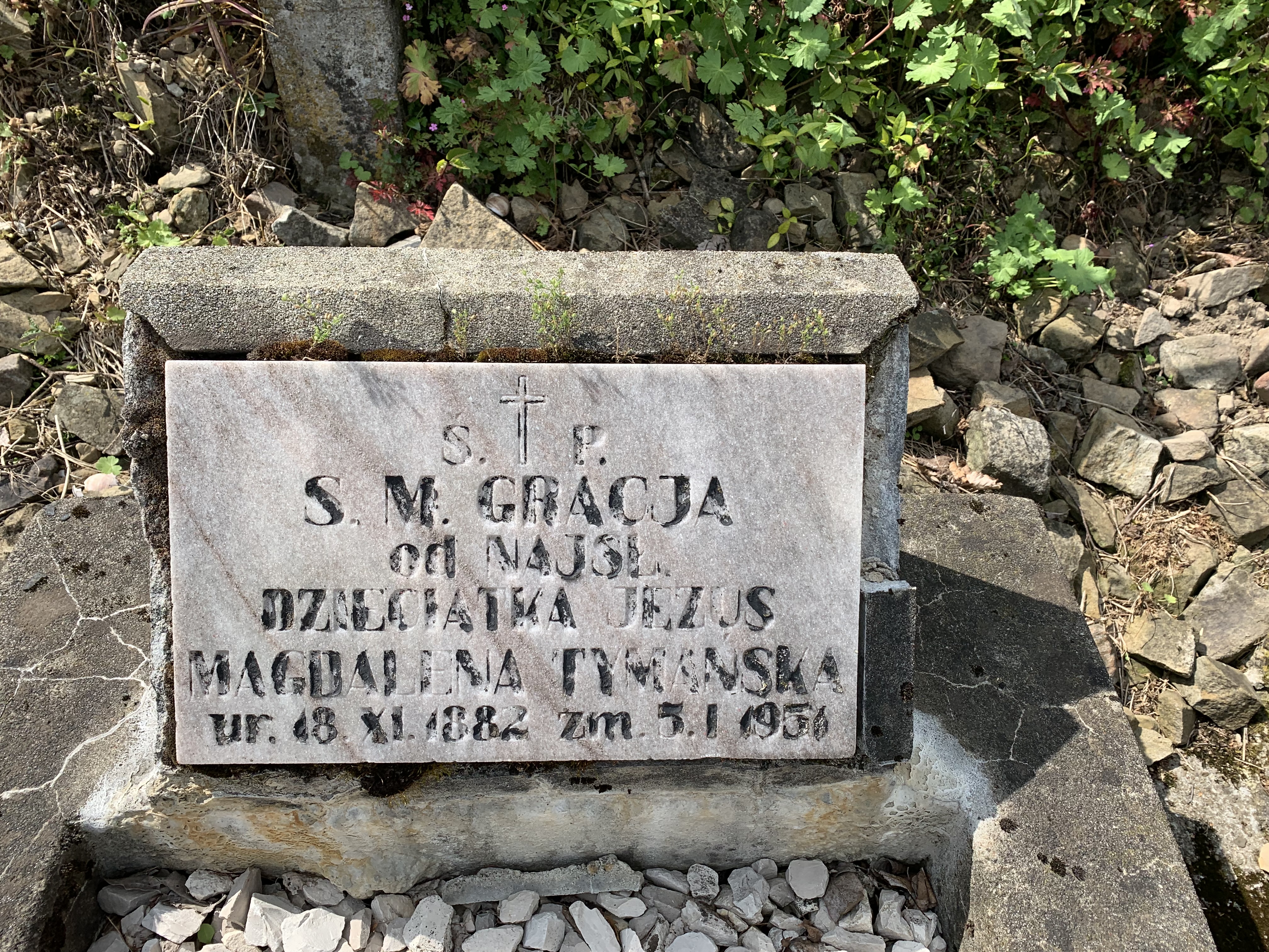 Magdalena Tymańska 1882 Komańcza - Grobonet - Wyszukiwarka osób pochowanych