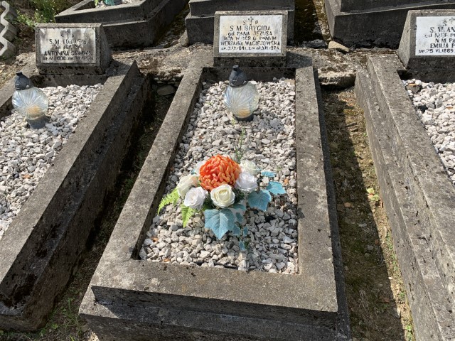 Grób Weronika Maciejowska