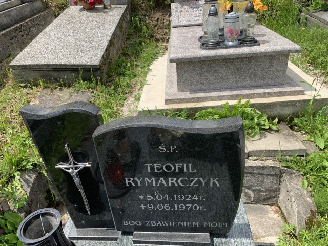 Teofil Rymarczyk 1924 Komańcza - Grobonet - Wyszukiwarka osób pochowanych