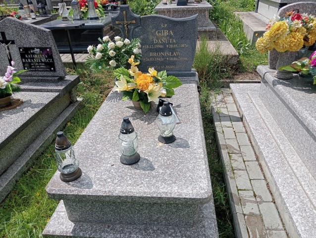 Grób Danuta Giba